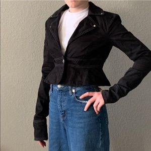 Lip Service Black Cropped Jacket